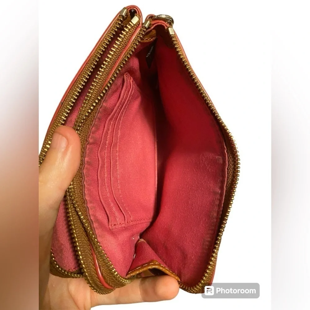 Coach pebbled leather